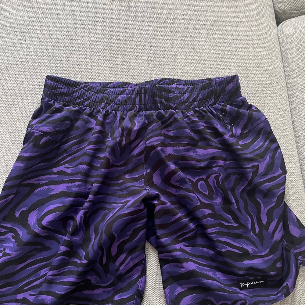 Jiujiteiro X Train No Gi Shorts Size Medium Purple VHTS Shoyoroll albino preto